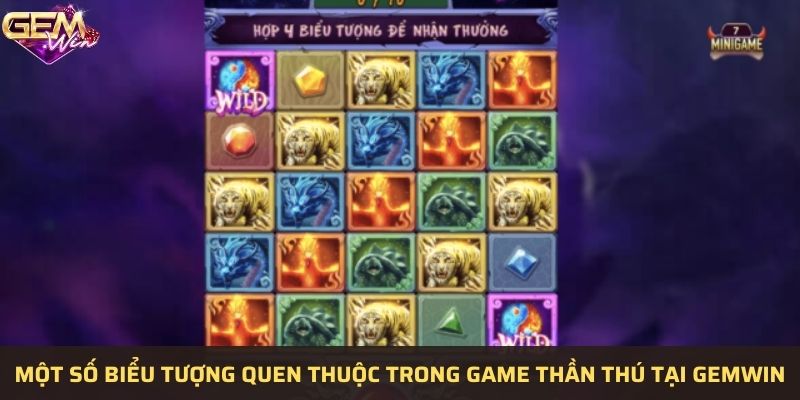 Biểu tượng quen thuộc trong game Thần thú tại cổng game