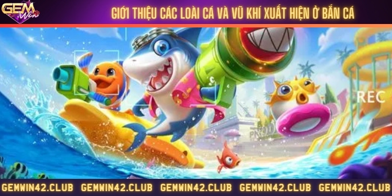 Tổng hợp các loài cá và vũ khí thường dùng