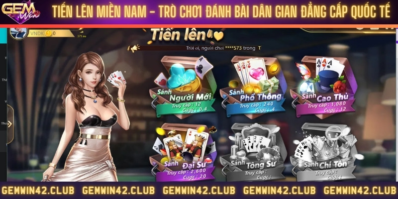 Tiến lên miền Nam - Trò chơi đánh bài dân gian đẳng cấp quốc tế
